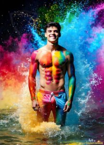 Colors of pride Art – 3×4 #0149