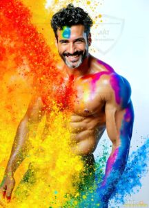 Colors of pride Art – 3×4 #0151