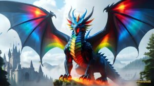 Dragon pride Art – 16×9 #0104