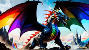 Dragon pride Art – 16×9 #0106