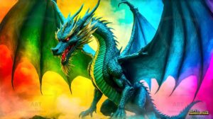 Dragon pride Art – 16×9 #0109