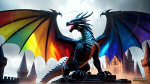 Dragon pride Art – 16×9 #0111