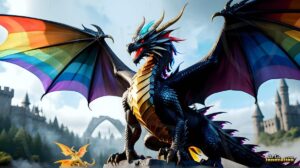 Dragon pride Art – 16×9 #0114