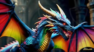 Dragon pride Art – 16×9 #0117