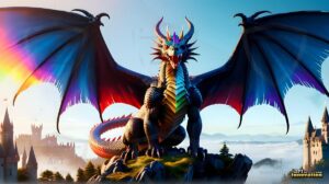 Dragon pride Art – 16×9 #0119