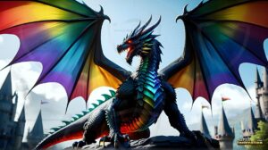Dragon pride Art – 16×9 #0122