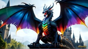 Dragon pride Art – 16×9 #0124