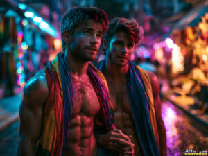 Pride Celebrations – AI LGBTQ Art