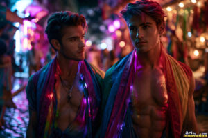 Pride Celebrations – AI LGBTQ Art