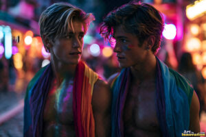Pride Celebrations – AI LGBTQ Art