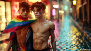 Pride Celebrations – AI LGBTQ Art