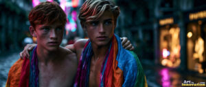 Pride Celebrations – AI LGBTQ Art