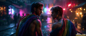 Pride Celebrations – AI LGBTQ Art