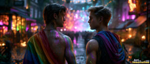 Pride Celebrations – AI LGBTQ Art
