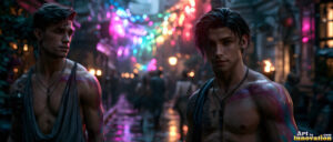 Pride Celebrations – AI LGBTQ Art
