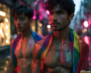 Pride Celebrations – AI LGBTQ Art