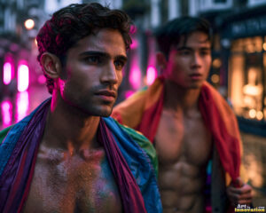 Pride Celebrations – AI LGBTQ Art