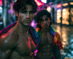 Pride Celebrations – AI LGBTQ Art