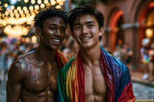 Pride Celebrations – AI LGBTQ Art