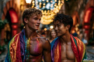 Pride Celebrations – AI LGBTQ Art