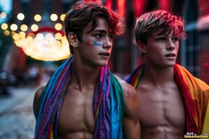 Pride Celebrations – AI LGBTQ Art