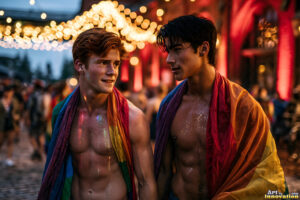 Pride Celebrations – AI LGBTQ Art
