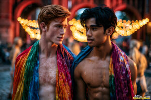 Pride Celebrations – AI LGBTQ Art