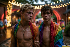 Pride Celebrations – AI LGBTQ Art