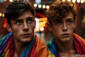 Pride Celebrations – AI LGBTQ Art