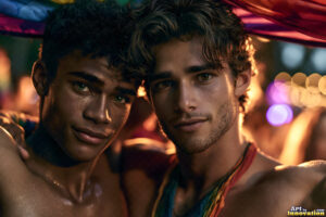 Pride Celebrations – AI LGBTQ Art