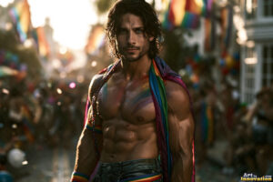 Pride Celebrations – AI LGBTQ Art
