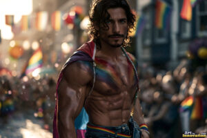 Pride Celebrations – AI LGBTQ Art