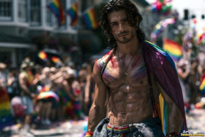 Pride Celebrations – AI LGBTQ Art