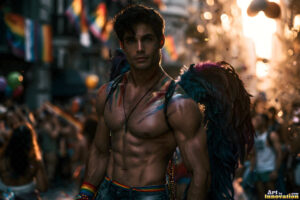 Pride Celebrations – AI LGBTQ Art