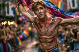 Pride Celebrations – AI LGBTQ Art