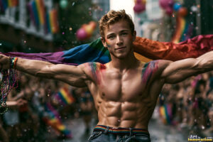 Pride Celebrations – AI LGBTQ Art