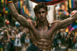 Pride Celebrations – AI LGBTQ Art