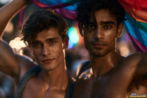 Pride Celebrations – AI LGBTQ Art