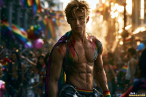 Pride Celebrations – AI LGBTQ Art