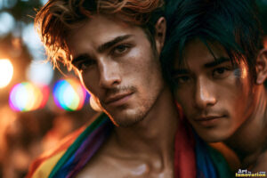 Pride Celebrations – AI LGBTQ Art