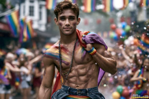 Pride Celebrations – AI LGBTQ Art