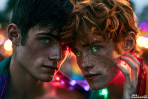 Pride Celebrations – AI LGBTQ Art
