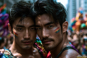 Pride Celebrations – AI LGBTQ Art