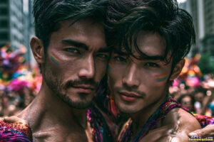 Pride Celebrations – AI LGBTQ Art