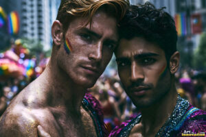 Pride Celebrations – AI LGBTQ Art