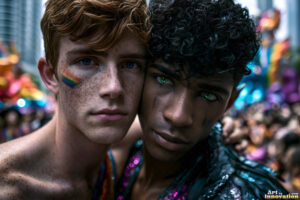 Pride Celebrations – AI LGBTQ Art