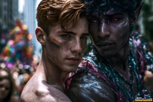 Pride Celebrations – AI LGBTQ Art