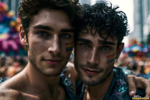 Pride Celebrations – AI LGBTQ Art