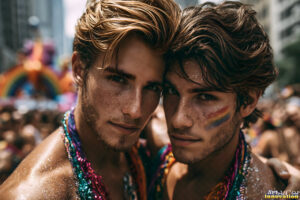 Pride Celebrations – AI LGBTQ Art