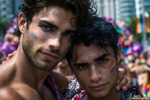 Pride Celebrations – AI LGBTQ Art